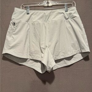 Free Fly Apparel Women's Light Gray Athletic Shorts